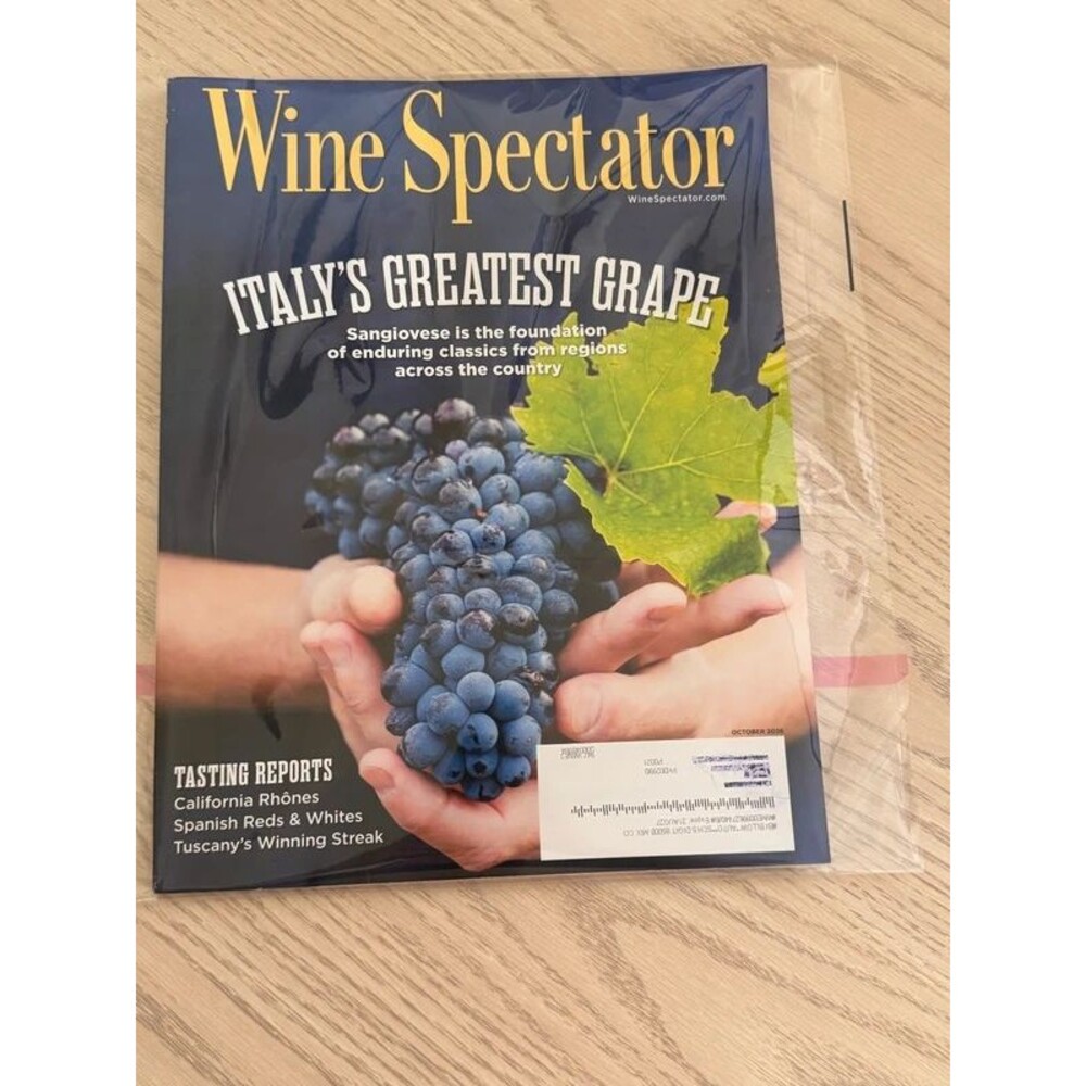 Wine Spectator October 2026 Magazine Italian Wine